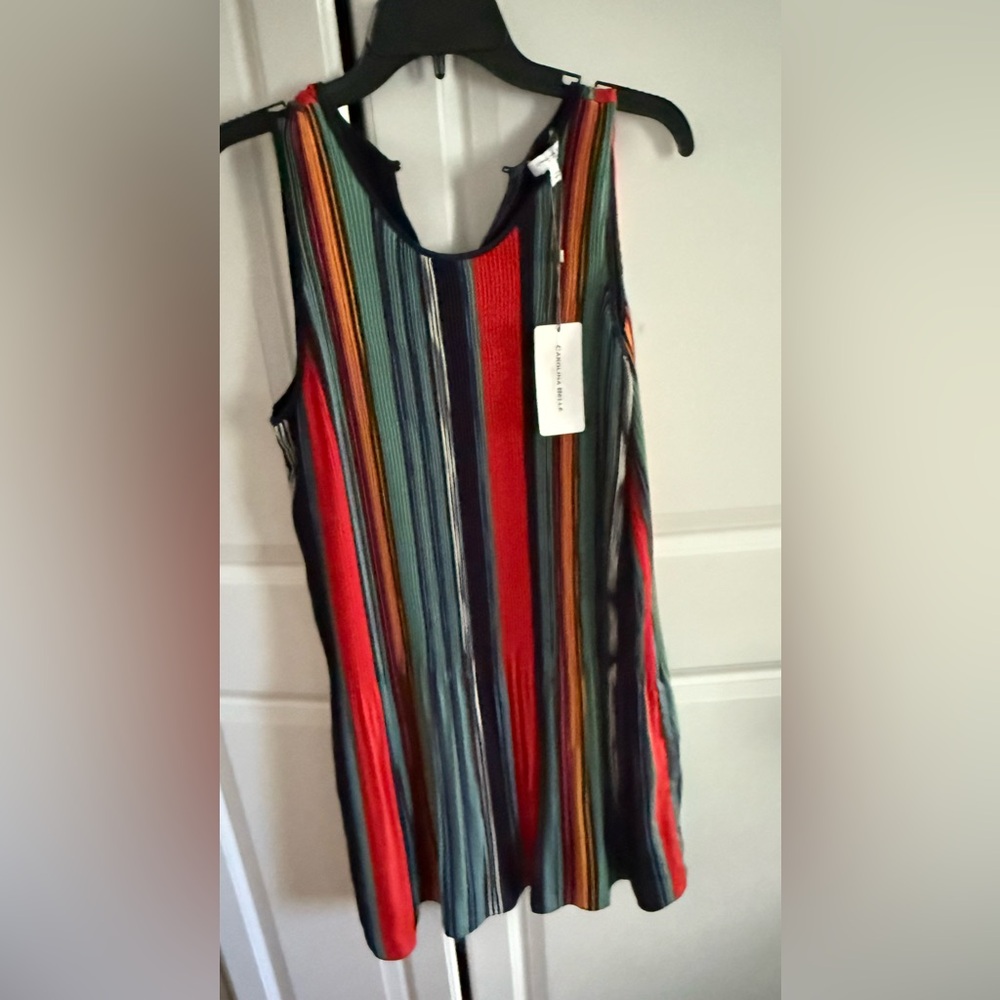 Carolina Belle striped dress flowy size large